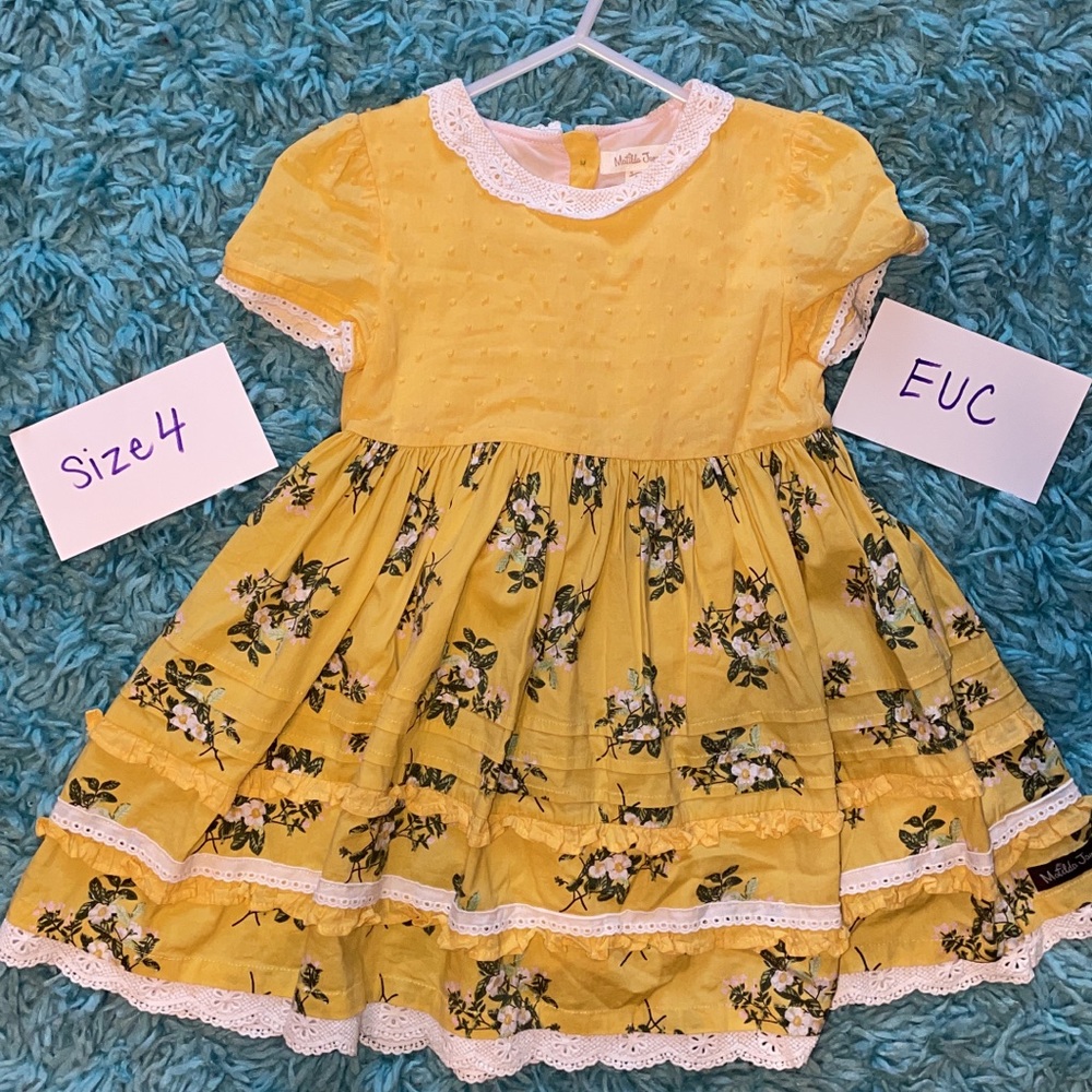 Matilda Jane dress size 4. Like new
